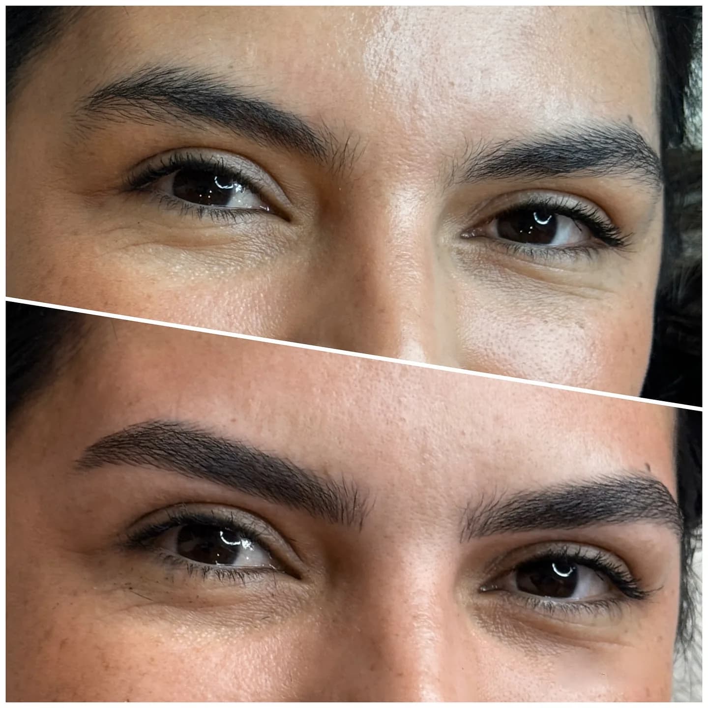 Resultado de cejas sombreado